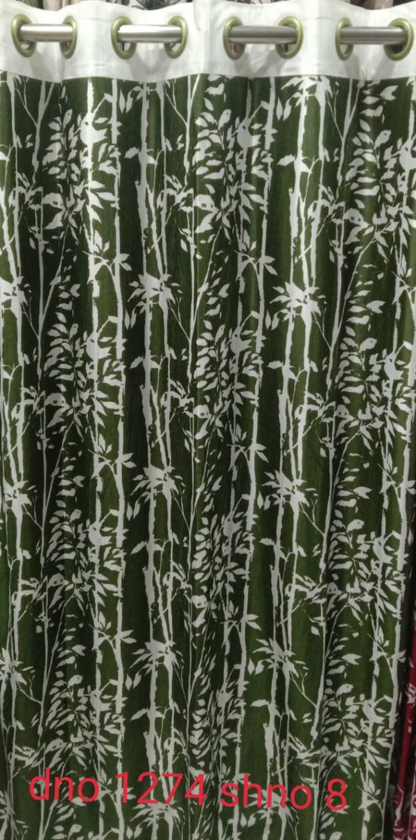 Curtains with Floral Design