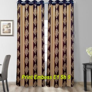 Buy online Attractive stripes curtain