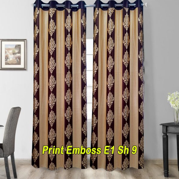 Buy online Attractive stripes curtain