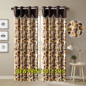 Brown Curtain from Ganapati Industries