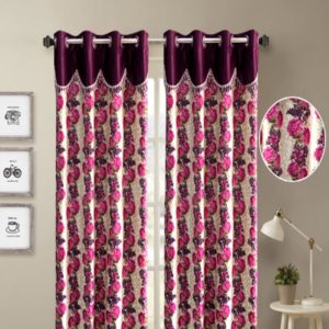 Purple Curtain from Ganpati Industries