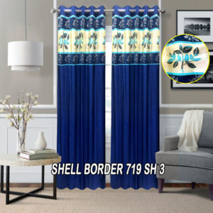 Buy Blue Designers Curtains Online