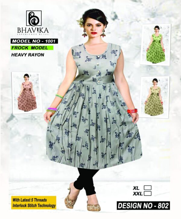 rayon frock