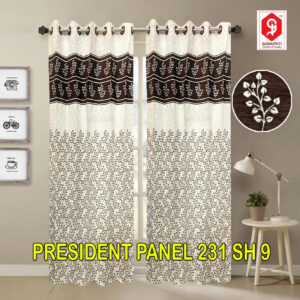 PRESIDENT PANEL CURTAINS SH 9 DN 231