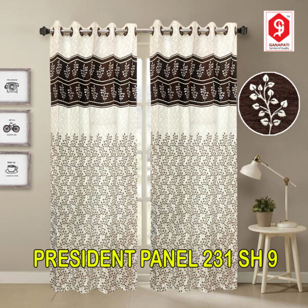 PRESIDENT PANEL CURTAINS SH 9 DN 231
