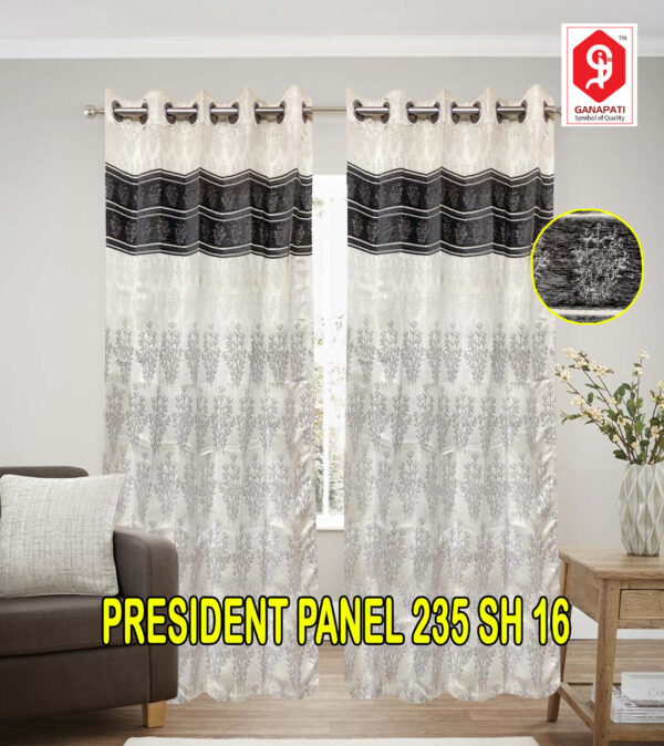 PRESIDENT PANEL CURTAINS SH 16 DN 235