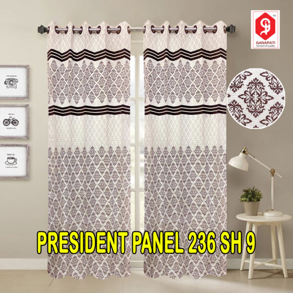 PRESIDENT PANEL CURTAINS SH 9 DN 236