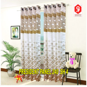 PRESIDENT PANEL CURTAINS SH 4 DN 240
