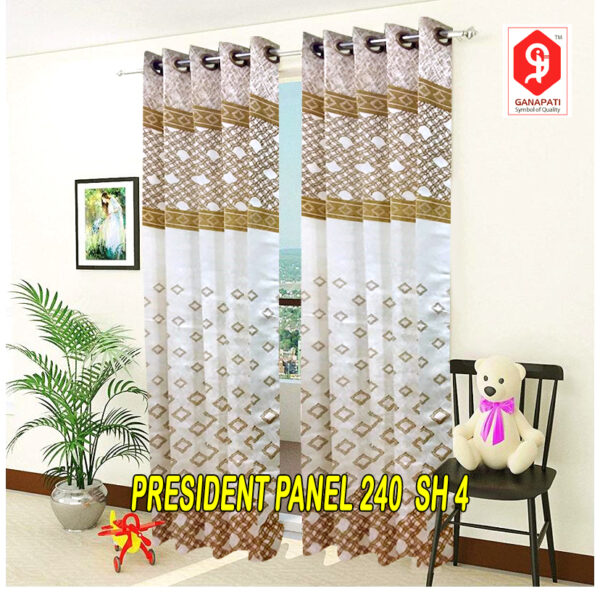 PRESIDENT PANEL CURTAINS SH 4 DN 240