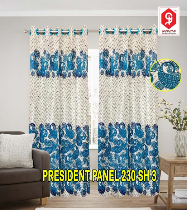 PRESIDENT PANEL CURTAINS SH 3 DN 230