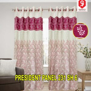 PRESIDENT PANEL CURTAINS SH 6 DN 231