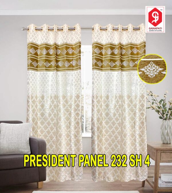 PRESIDENT PANEL CURTAINS SH 4 DN 232
