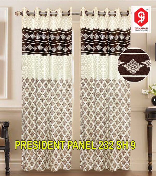PRESIDENT PANEL CURTAINS SH 9 DN 232