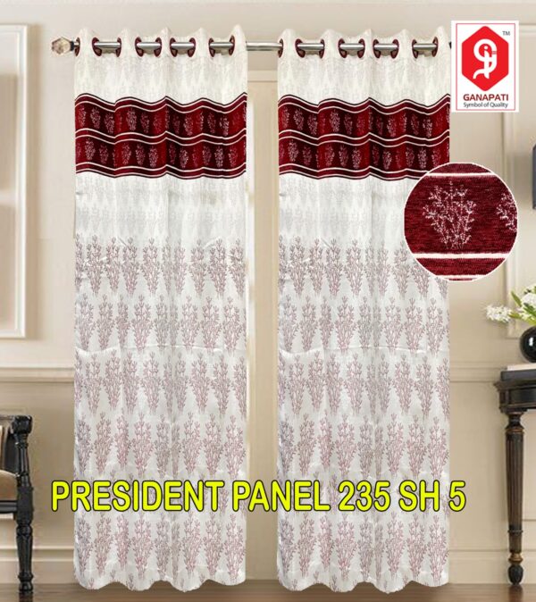 PRESIDENT PANEL CURTAINS SH 5 DN 235
