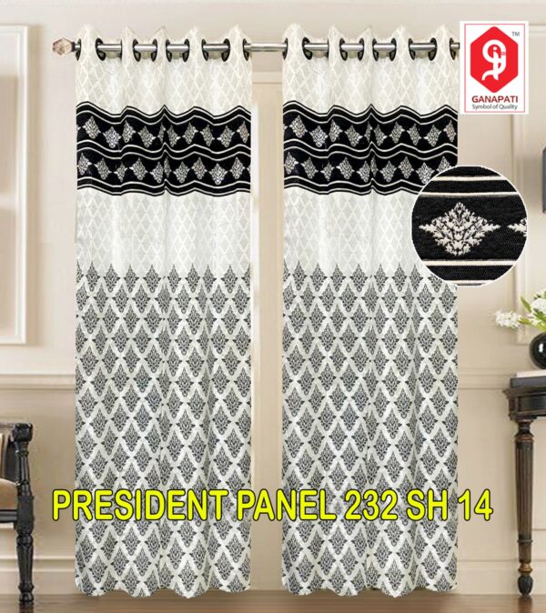 PRESIDENT PANEL CURTAINS SH 14 DN 232