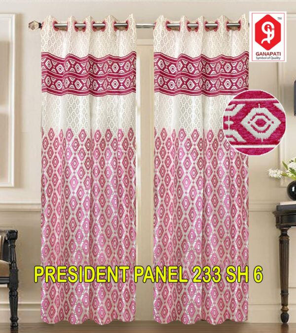 PRESIDENT PANEL CURTAINS SH 6 DN 233