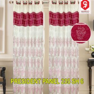 PRESIDENT PANEL CURTAINS SH 6 DN 235