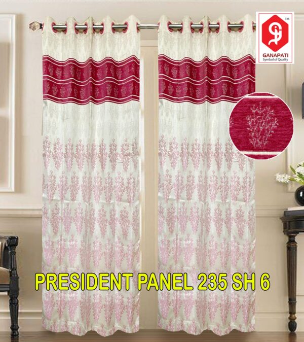 PRESIDENT PANEL CURTAINS SH 6 DN 235