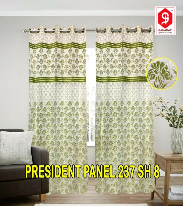 PRESIDENT PANEL CURTAINS SH 8 DN 237