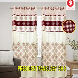 PRESIDENT PANEL CURTAINS SH 5 DN 247